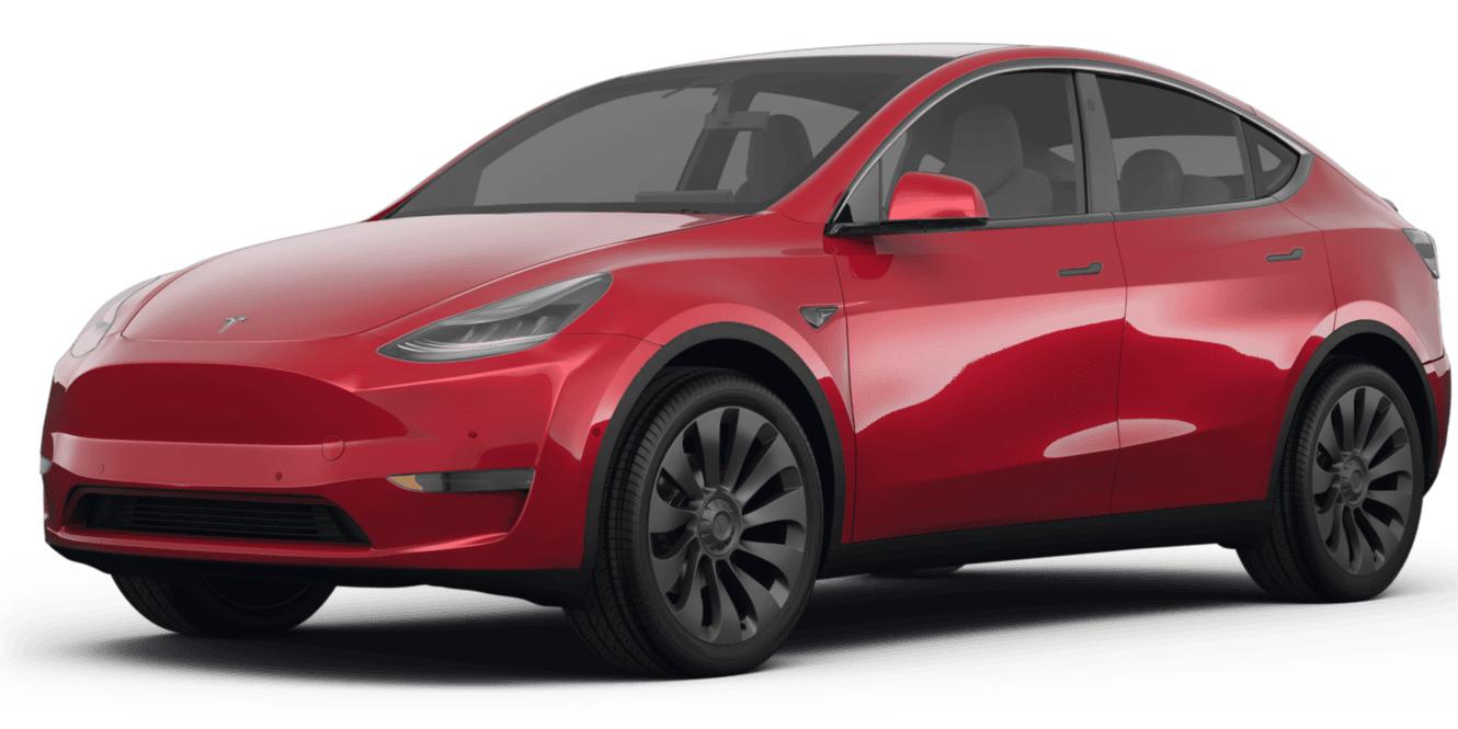 TESLA MODEL Y 2022 7SAYGDEF2NF408739 image